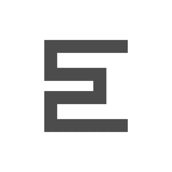 Абстрактний Геометричний Логотип Білому Тлі — стоковий вектор