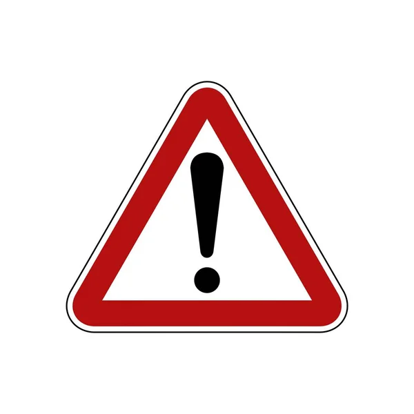 Street Sign Careful — Stock Vector