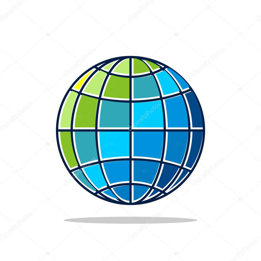Globe Vector Logo Template
