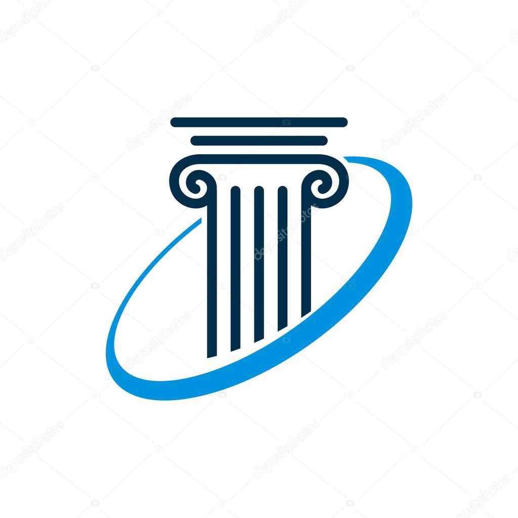 Pillar Logo for Lawyer Firm