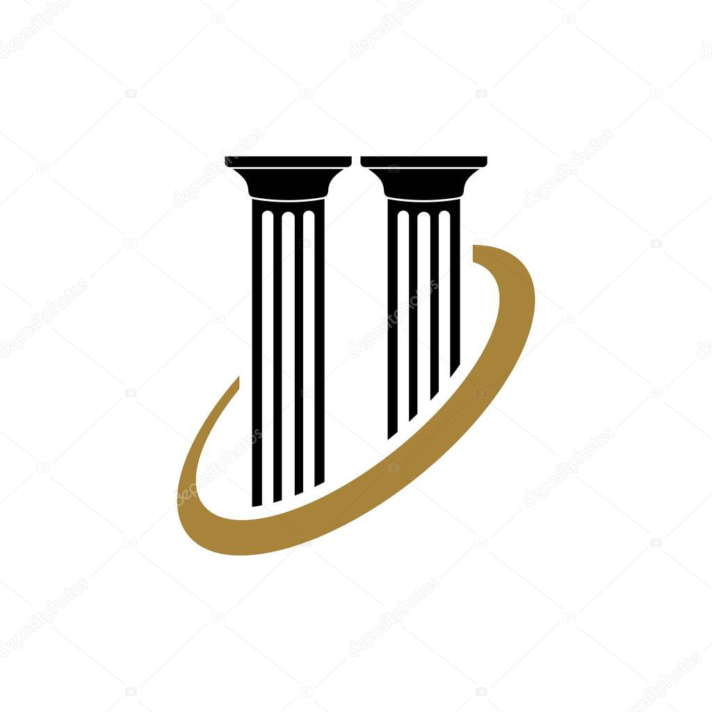 Pillar Logo for Lawyer Firm