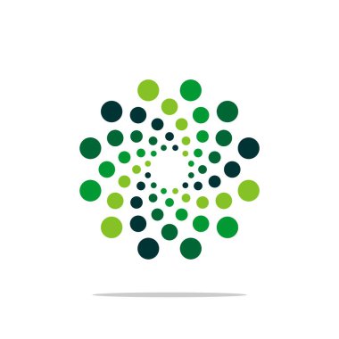 Süs çiçek Logo şablonu