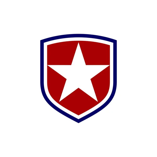 Creative Star Shape Logo Background — Stock Vector