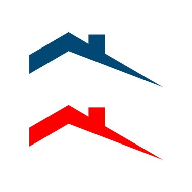 House gayrimenkul Logo şablonu
