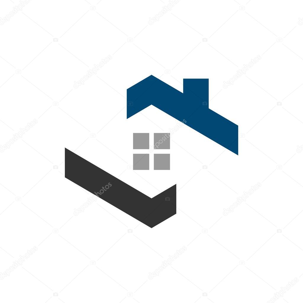 House Real Estate Logo Template