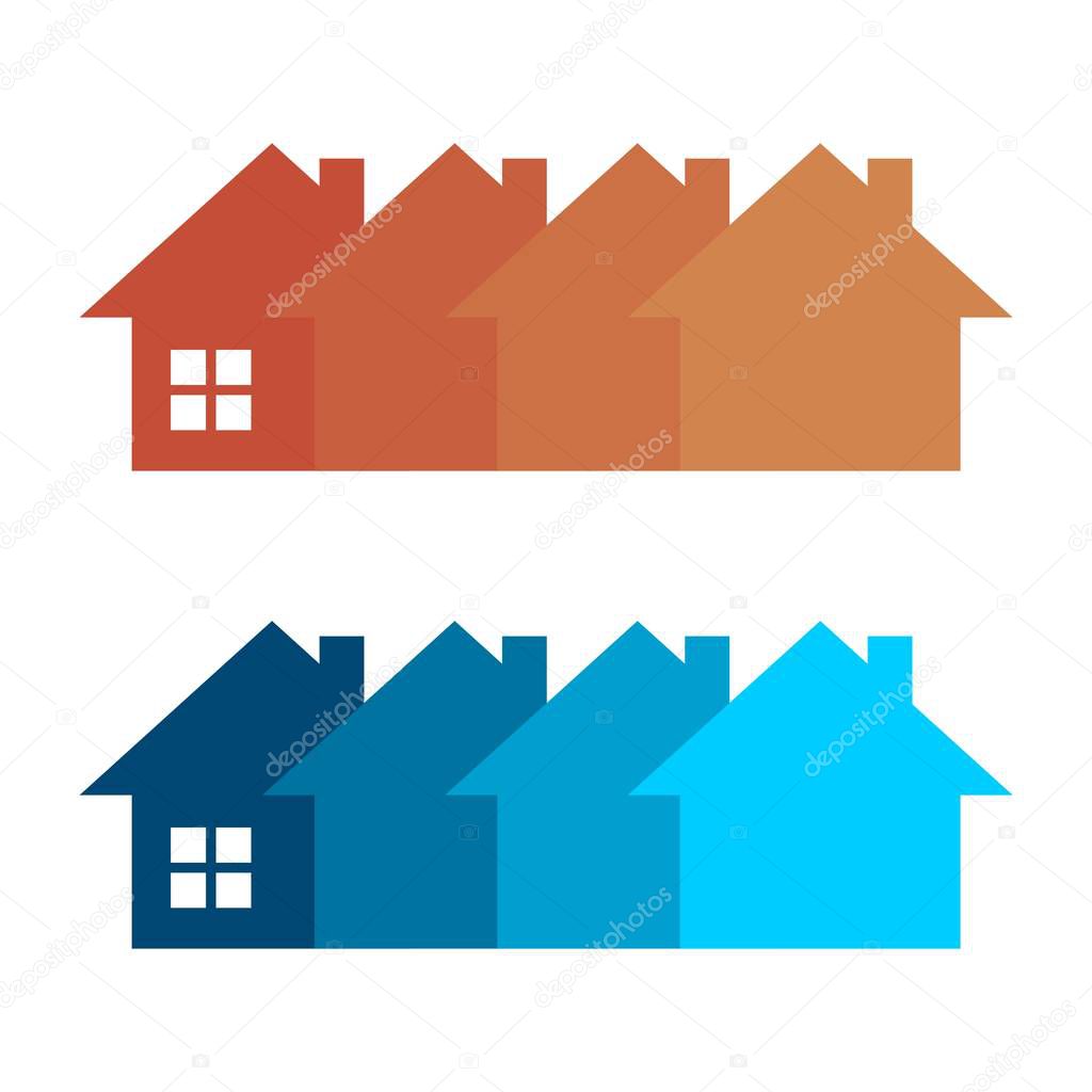 House Real Estate Logo Template