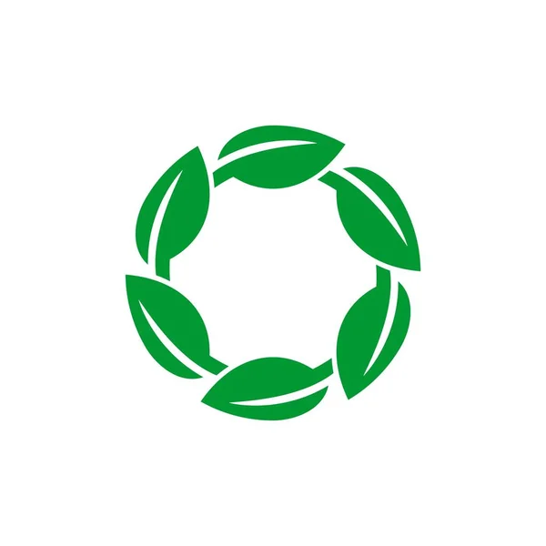 Fleur Modèle Logo Ornemental — Image vectorielle