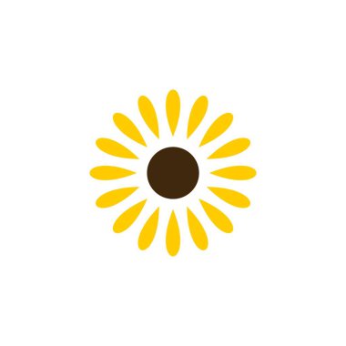 Süs çiçek Logo şablonu