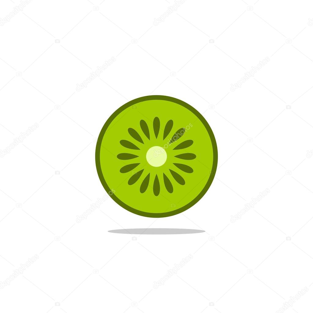 Kiwi Sliced Logo Template