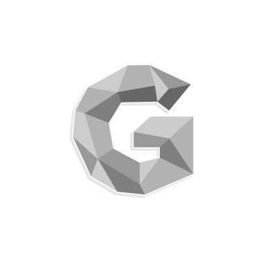 G harfi simge vektör Logo şablonu