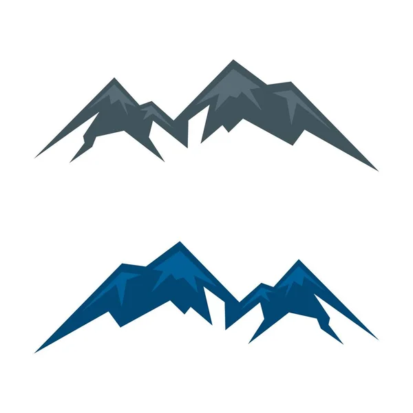 Гірські Східні Знаки Білому Тлі — стоковий вектор