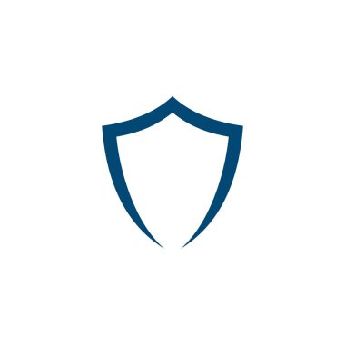 Kalkan satırı Logo şablonu