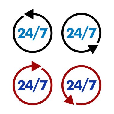 24/7 hizmet tabela şablonu
