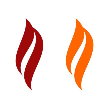 Beyaz arka plan üzerinde renkli Özet satırları logo şablonu