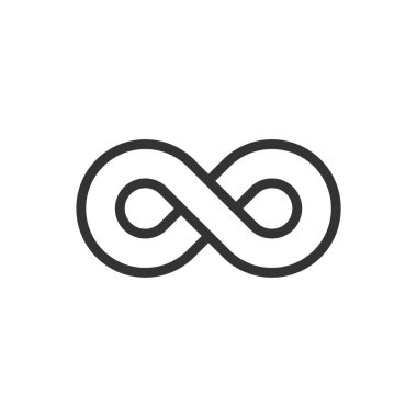 Ekibimizi sonsuzluk işareti - Logo şablonu