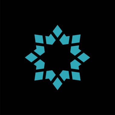 Yıldız süs Logo şablonu