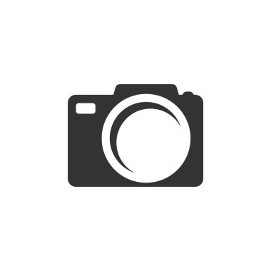 Kamera simgesi Logo şablonu
