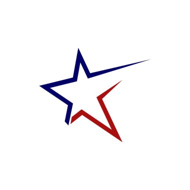 Yıldız Swoosh Logo şablonu