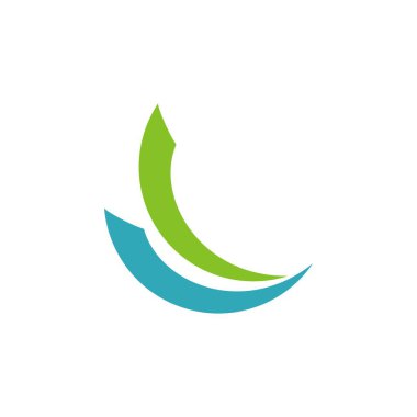 Doğal Swoosh Logo şablonu