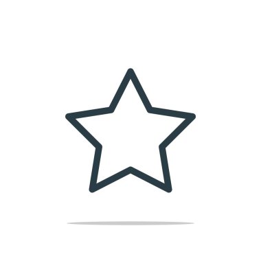 Yıldız simgesi logo şablonu