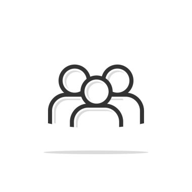 Çalışanların simgesi Logo şablonu