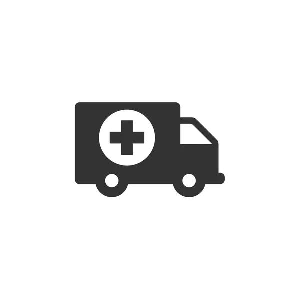 Ambulance Icon Logo Template — Stock Vector