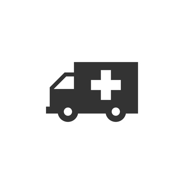 Ambulance Icon Logo Template — Stock Vector