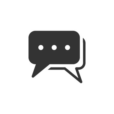 Konuşma simgesini Logo şablonu