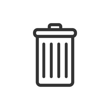 Çöp kutusu simgesini Logo şablonu