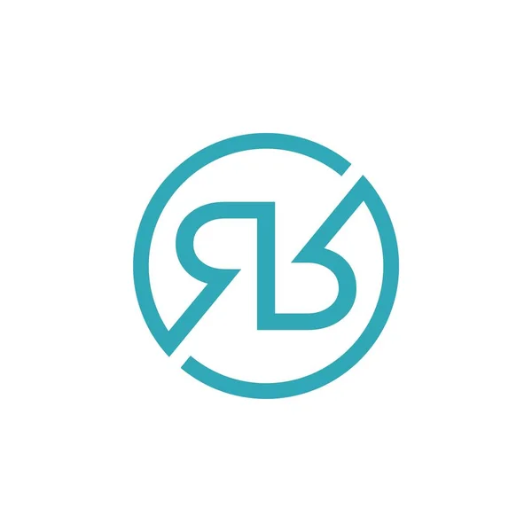 Brief Logo Vorlage — Stockvektor
