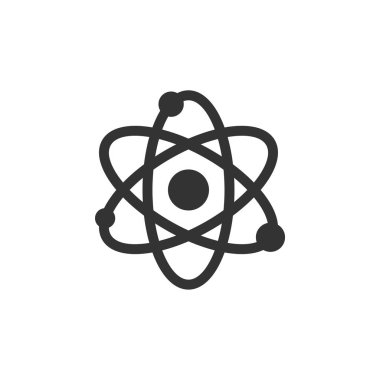 Kimya Atom Molekül simgesi Logo şablonu