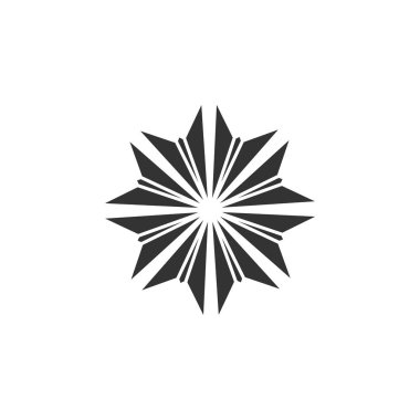 Yıldız kıvılcım Logo şablonu