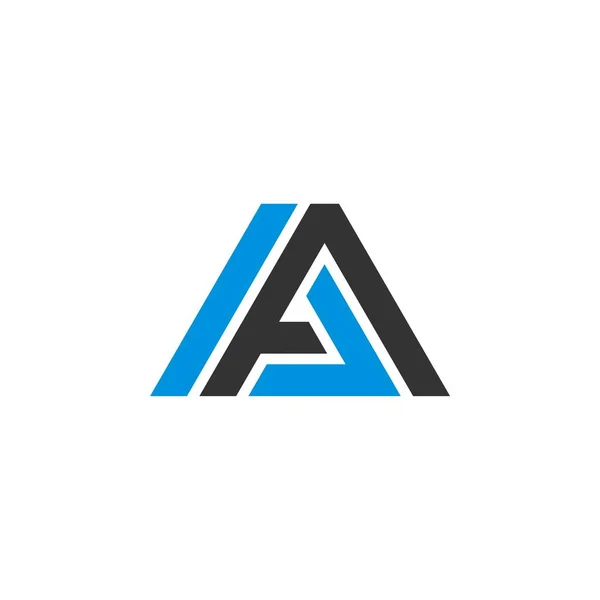Eine Vorlage Für Das Buchstaben Logo — Stockvektor