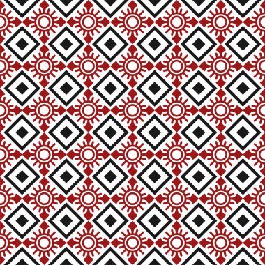 Dikişsiz desen arka plan süs 