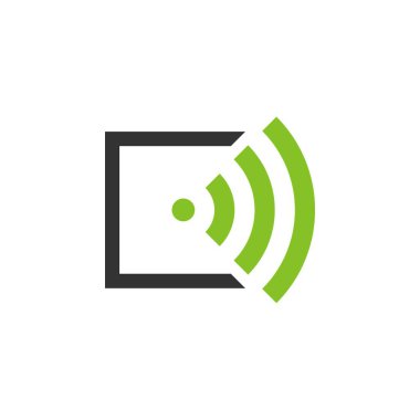 Sinyal simgesi Logo şablonu