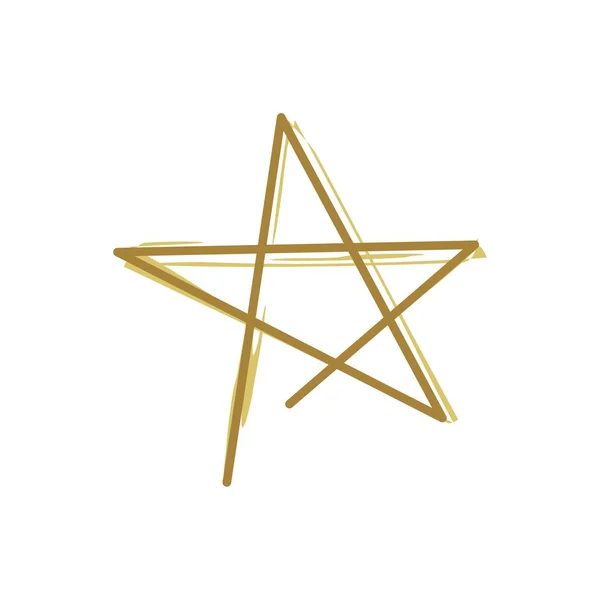 Desenho Star Vector Logo Template — Vetor de Stock
