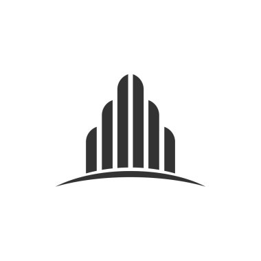 Real Estate kule Logo şablonu