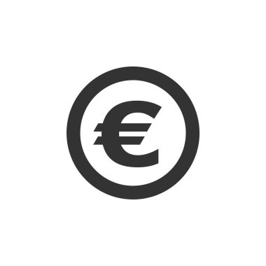 Euro işareti Logo şablonu