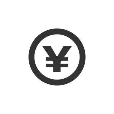 Yen işareti Logo şablonu