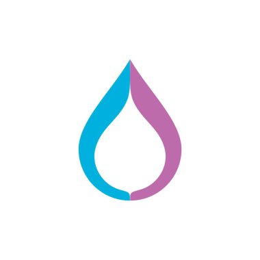 Damla su Logo şablonu