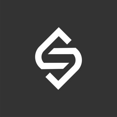S Harfi Logo şablonu