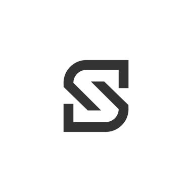 S Harfi Logo şablonu