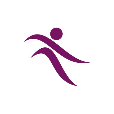 İnsan şekli Logo şablonu