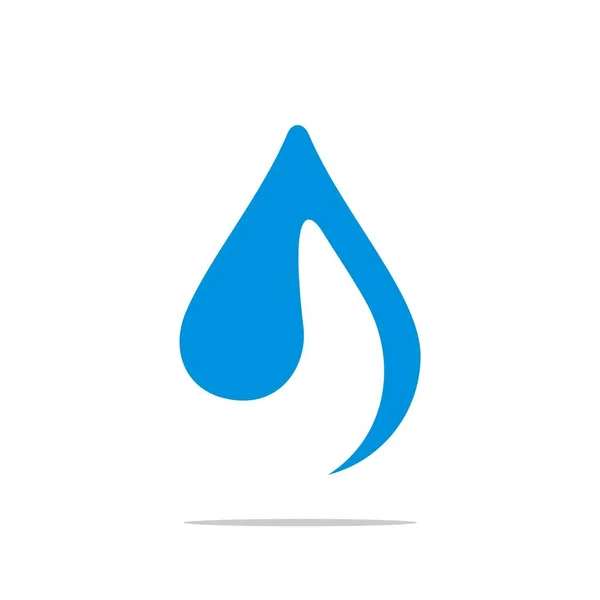 Druppel Logo Sjabloon Druppel Water Pictogram — Stockvector