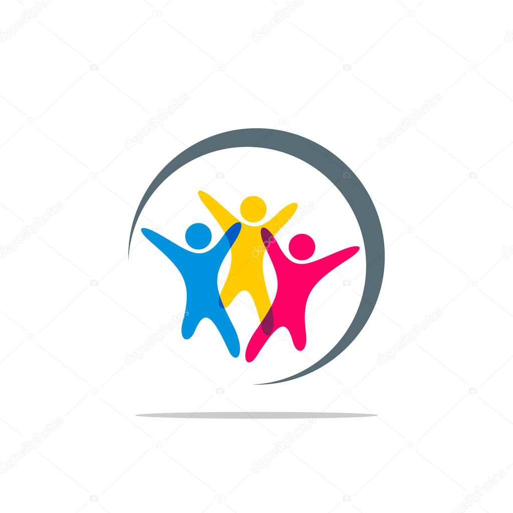 Human Shape Logo Template
