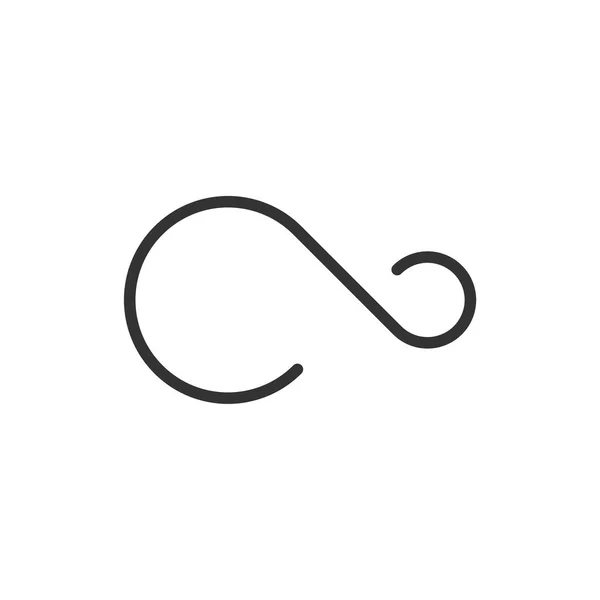 Infinity Line Logo Szablon — Wektor stockowy