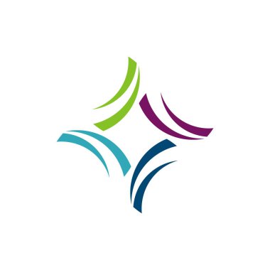 Abstract Vector Color Icon Logo Template