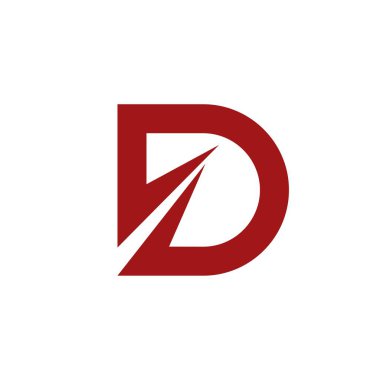 Mektup satırları Logo şablonu