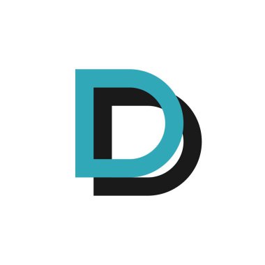 Mektup satırları Logo şablonu