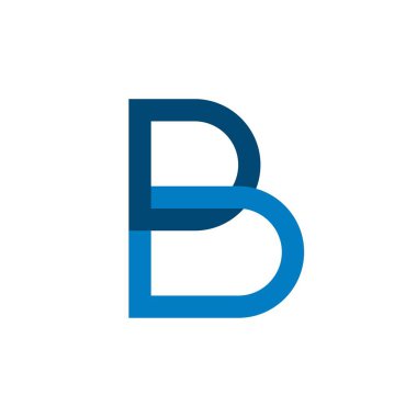 Mektup satırları Logo şablonu